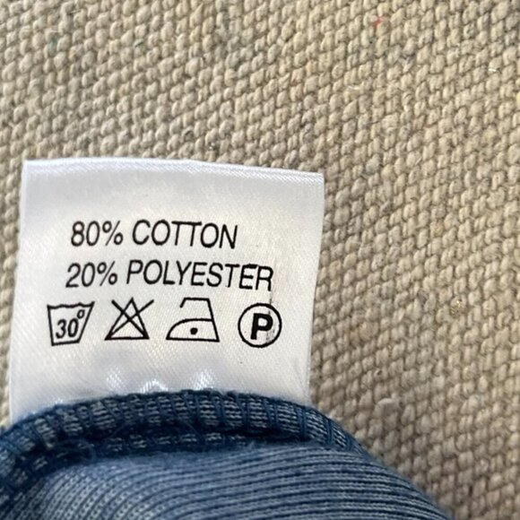 Lady Desigual Woman's Blue Velvet Velour Zip-Up Track Suit Top Hoodie Sz Med - Picture 7 of 7